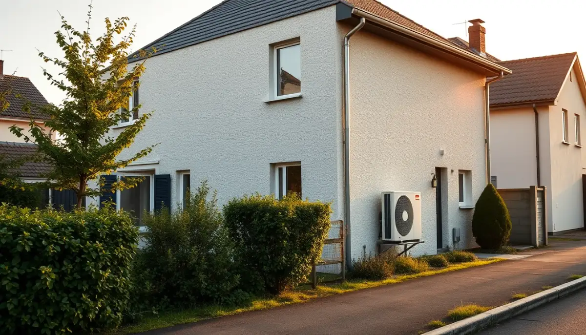 Maison du Nord équipée d'une pompe à chaleur Atlantic Alféa adaptée au climat local