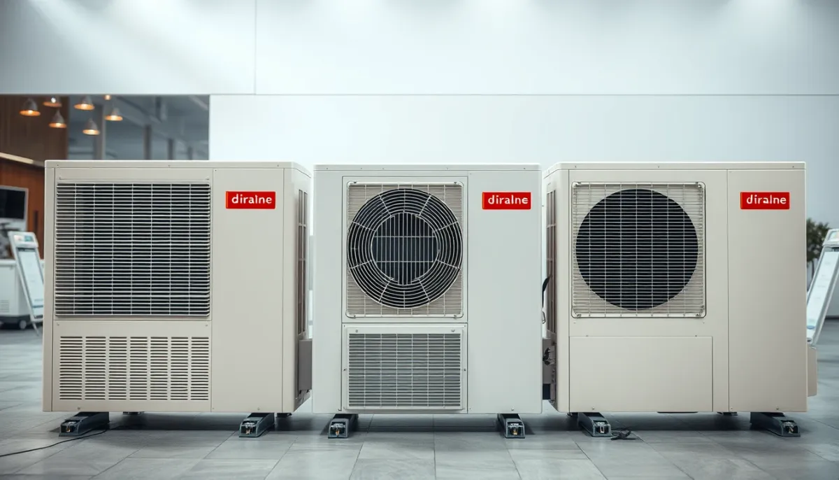 Comparatif de trois pompes à chaleur air/eau de marques différentes