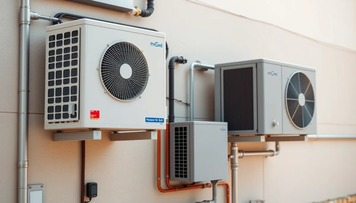Comparaison entre une PAC air/air et une PAC air/eau