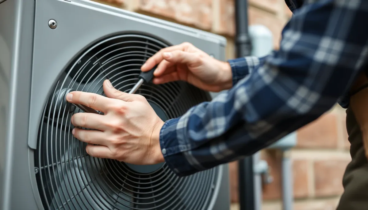 Installation d'une pompe à chaleur par un professionnel