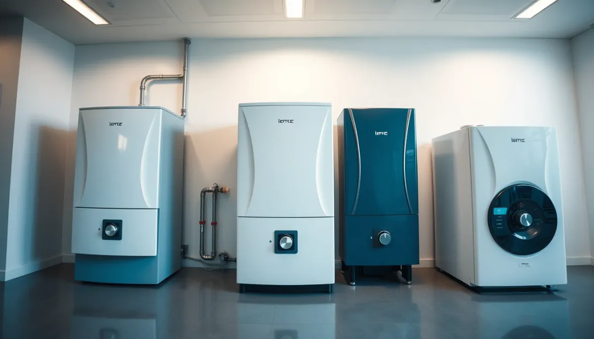 Comparatif de trois chaudières gaz : Frisquet Hydromotrix, Saunier Duval et Viessmann